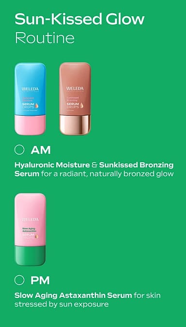 Sun-kissed glow routine